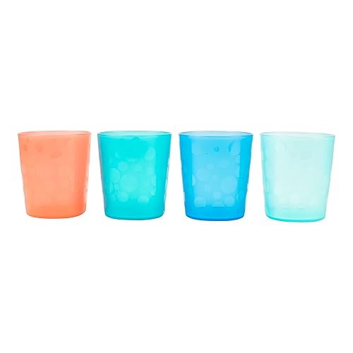 Dr. Brown's Vasos apilables para niños pequeños, sin BPA, paquete de 4 unidades