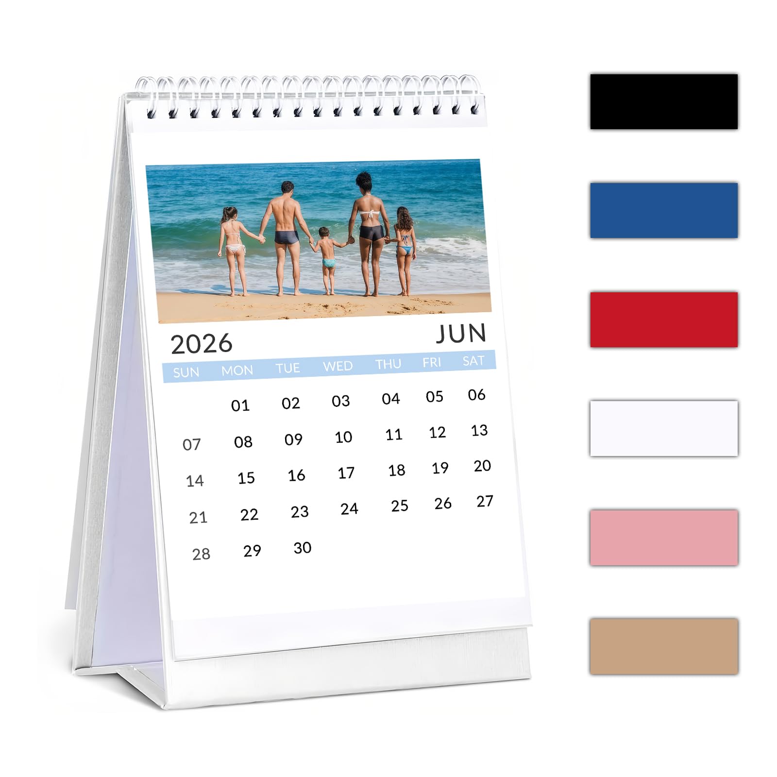 Personalised Calendar 2026 Custom Calendar with Your Photo as Unique Gift for Family, Friends for New Year, Christmas, Home, and Office Decoration