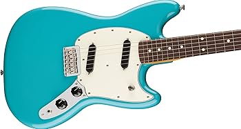 Amazon.com: Fender Player II Mustang - Aquatone Blue Bundle with