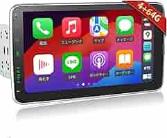 Amazon.co.jp: 10インチ 2din Andriodカーナビ 4G+64G