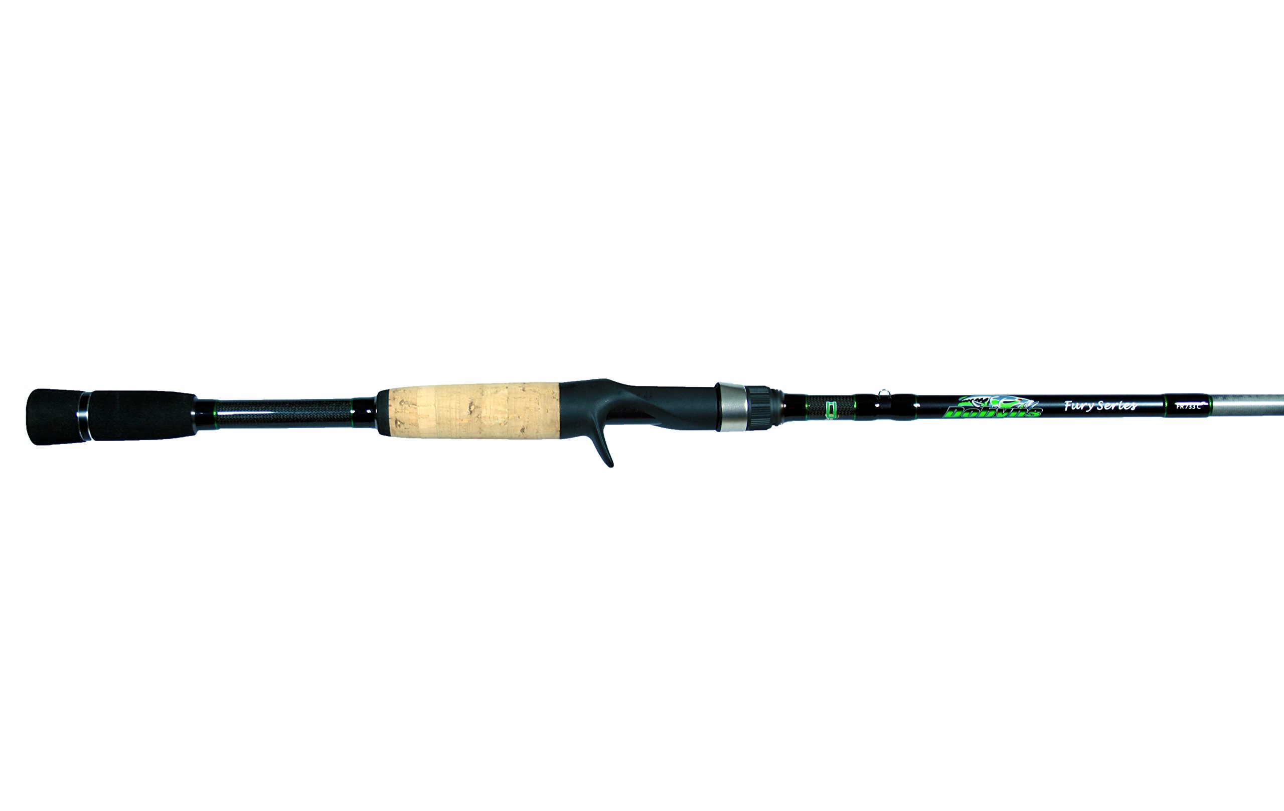Dobyns RodsFury Series Casting Fishing Rod | Modulus Graphite Blank with Kevlar Wrapping | Fuji Reel Seats | Baitcasting Rod