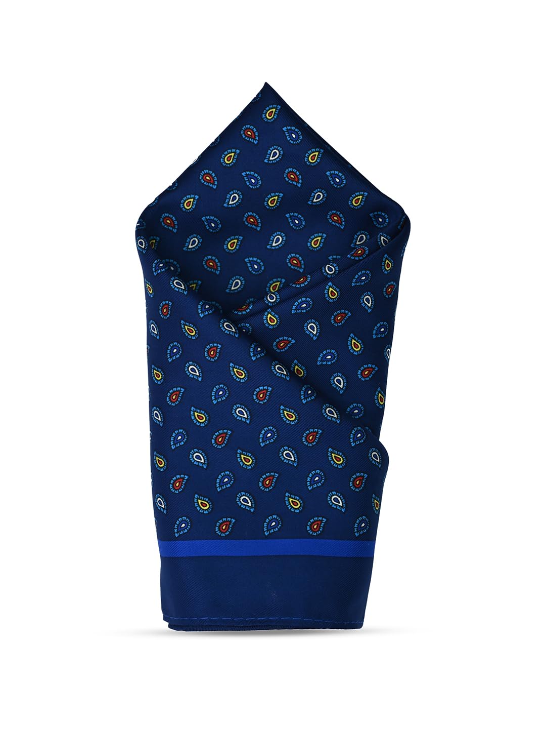 cazzano Blue Printed Men Pocket Square for Suaitable for Suit & Blazer-picture-54
