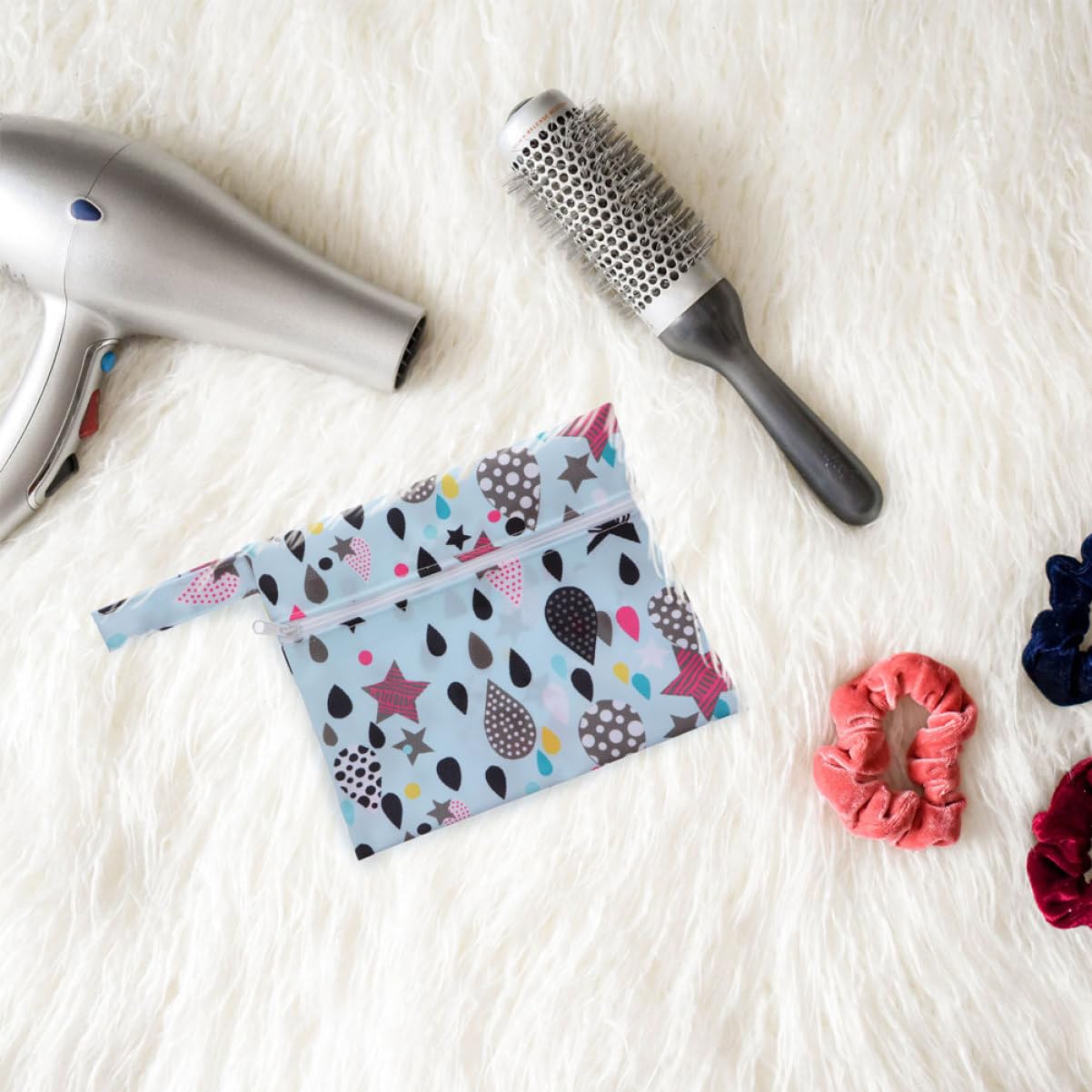9stücke Teiliges Waschbare Damenbinden Aus Bambuskohlefaser Mit Aufbewahrungstasche Umweltfreundliche Wiederverwendbare Menstruationsauflagen Langlebig Und Leicht Zu Reinigen Für