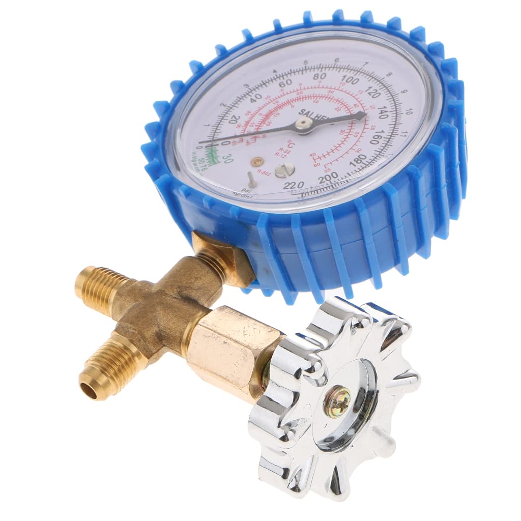 Buy 3Way Gauge Vacuum Pressure Test Gauge For R22/R12/Rs02