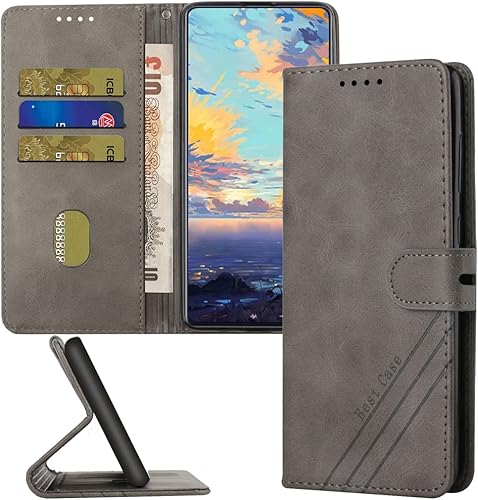 Miniatura 5 de Funda para Xiaomi Poco X5 Pro 5G Wallet Case, Xiaomi Poco X5 Pro 5G Funda de cuero Flip Folio con tarjeteros Kickstand Característica magnética
