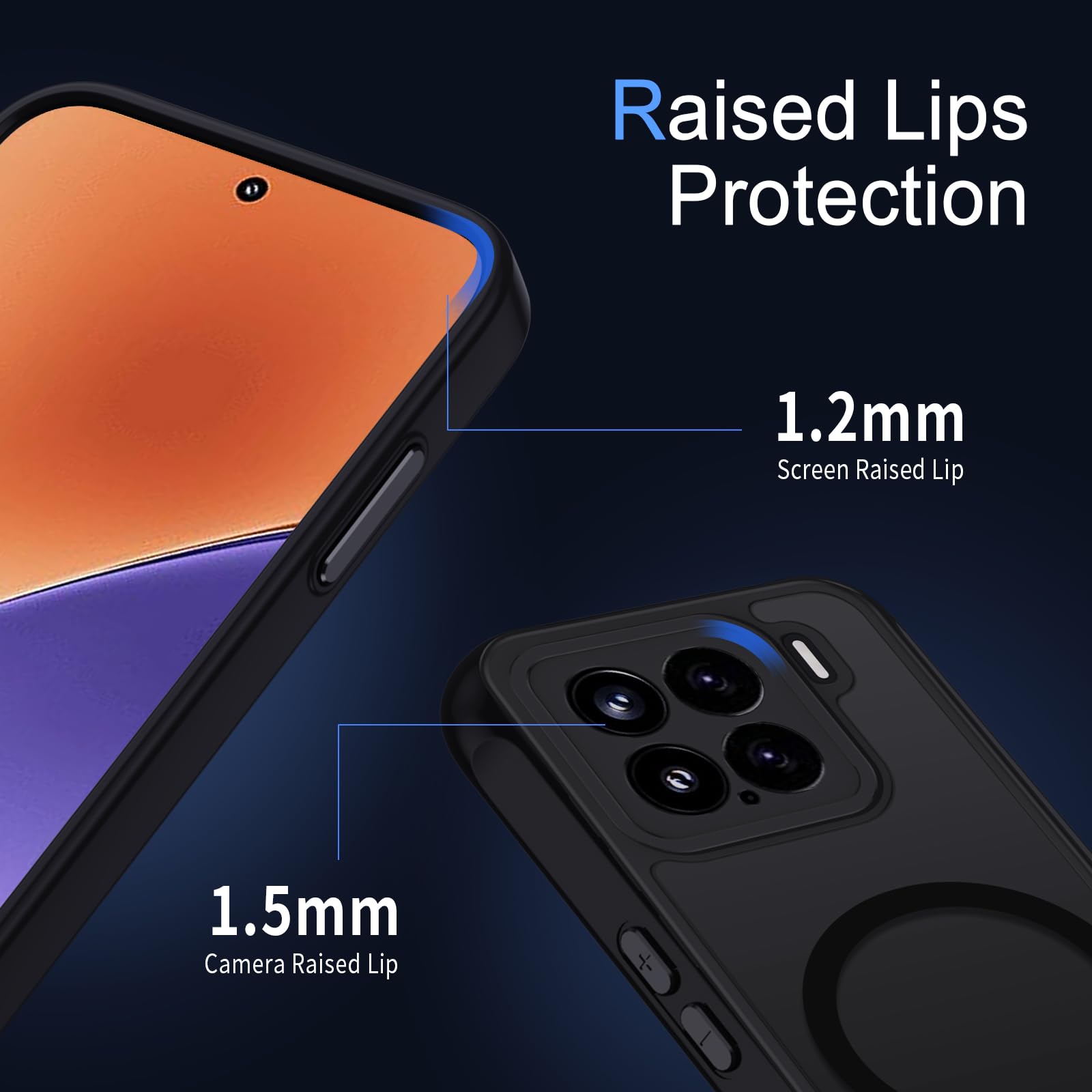 Cover Magnetica per Xiaomi 15 Comaptibile con Magsafe, Custodia