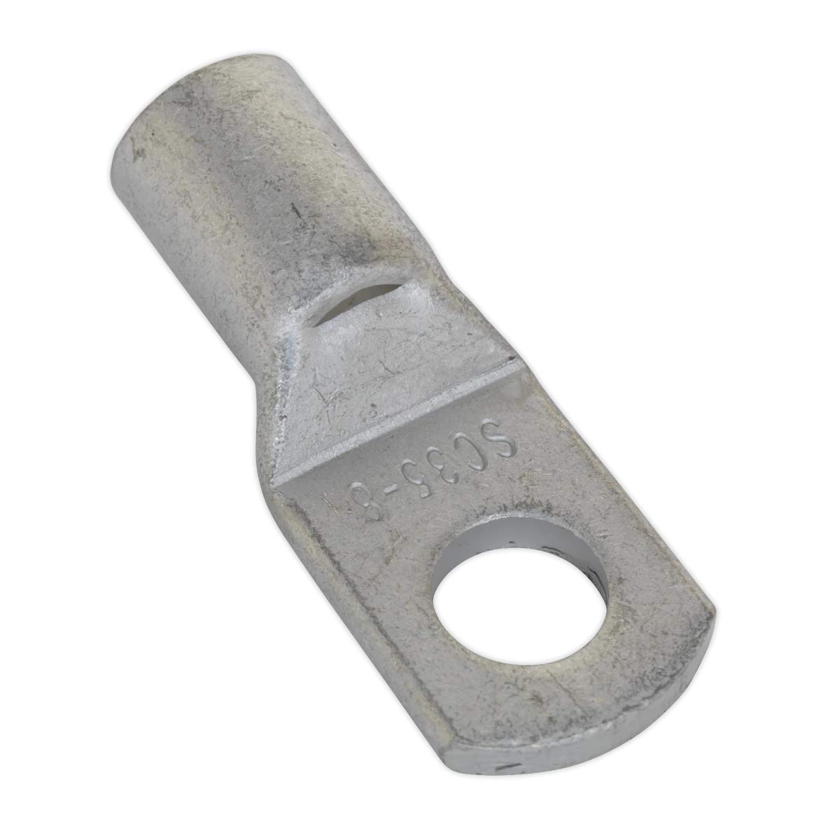 Sealey Copper Lug Terminal 35mm x 8mm Pack Of 10 - Part No. LT358