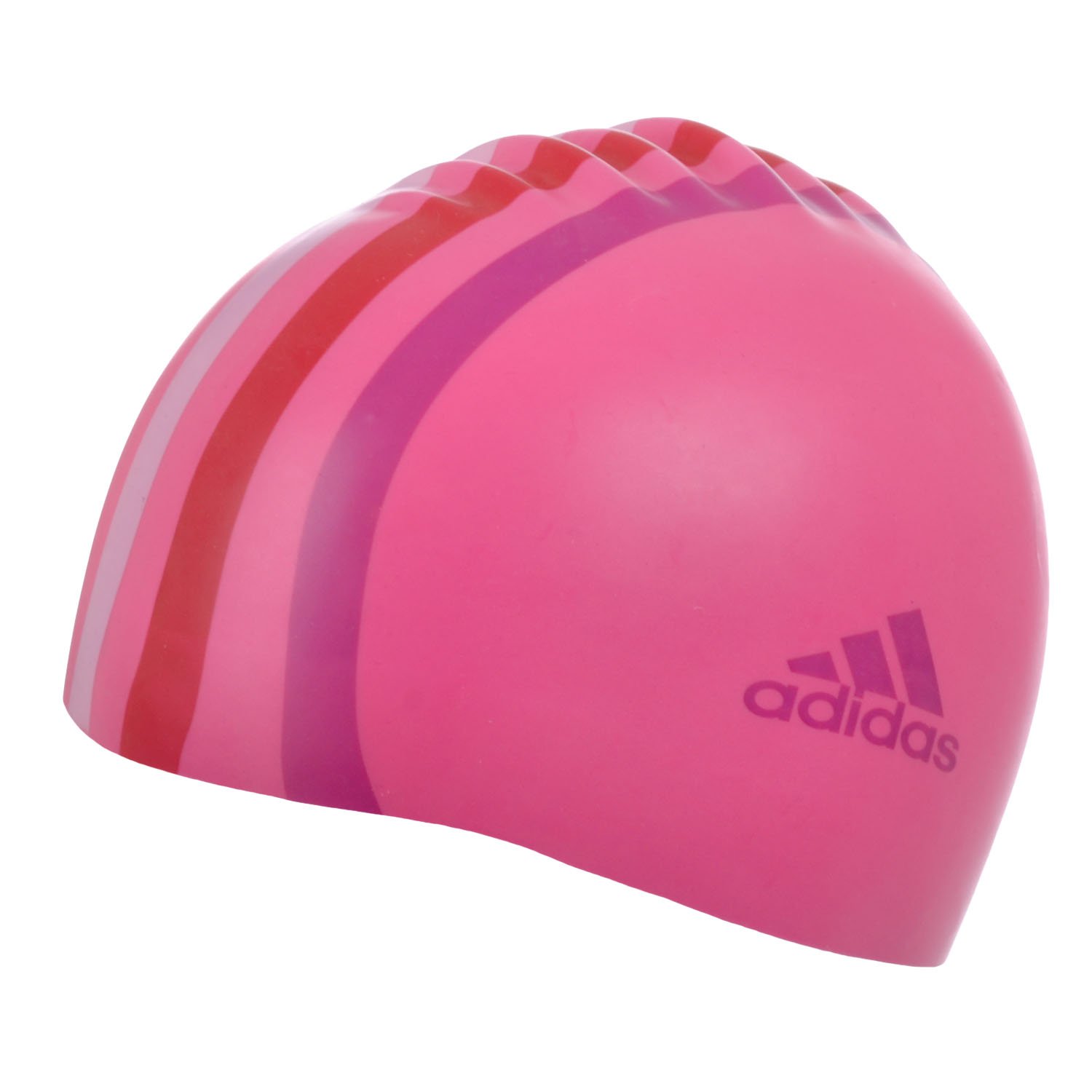 Adidas Gorro infantil de silicona para el baño, color rosa