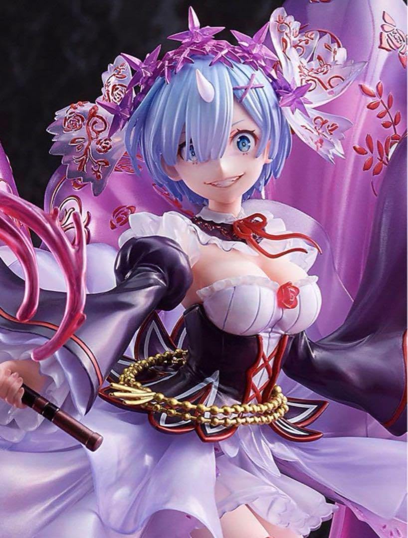渋谷スクランブルフィギュア　鬼レム Crystal Dress Ver SHIBUYA SCRAMBLE FIGURE レム -Crystal Dress Ver-