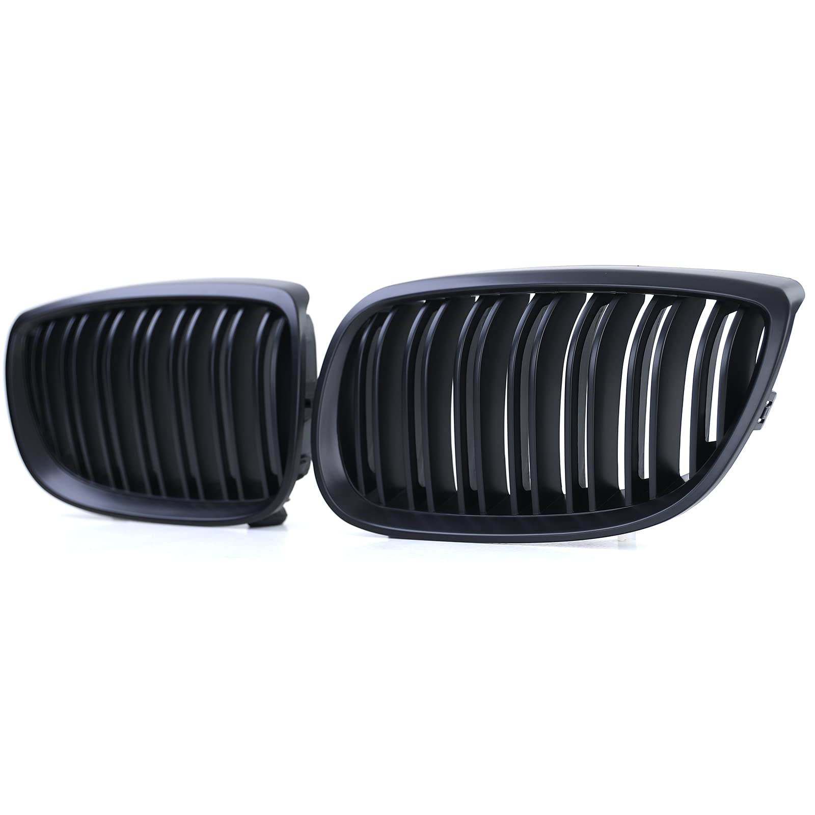 Doppelsteg Kühlergrill Performance Schwarz für 3er BMW E92 E93 2005-2010