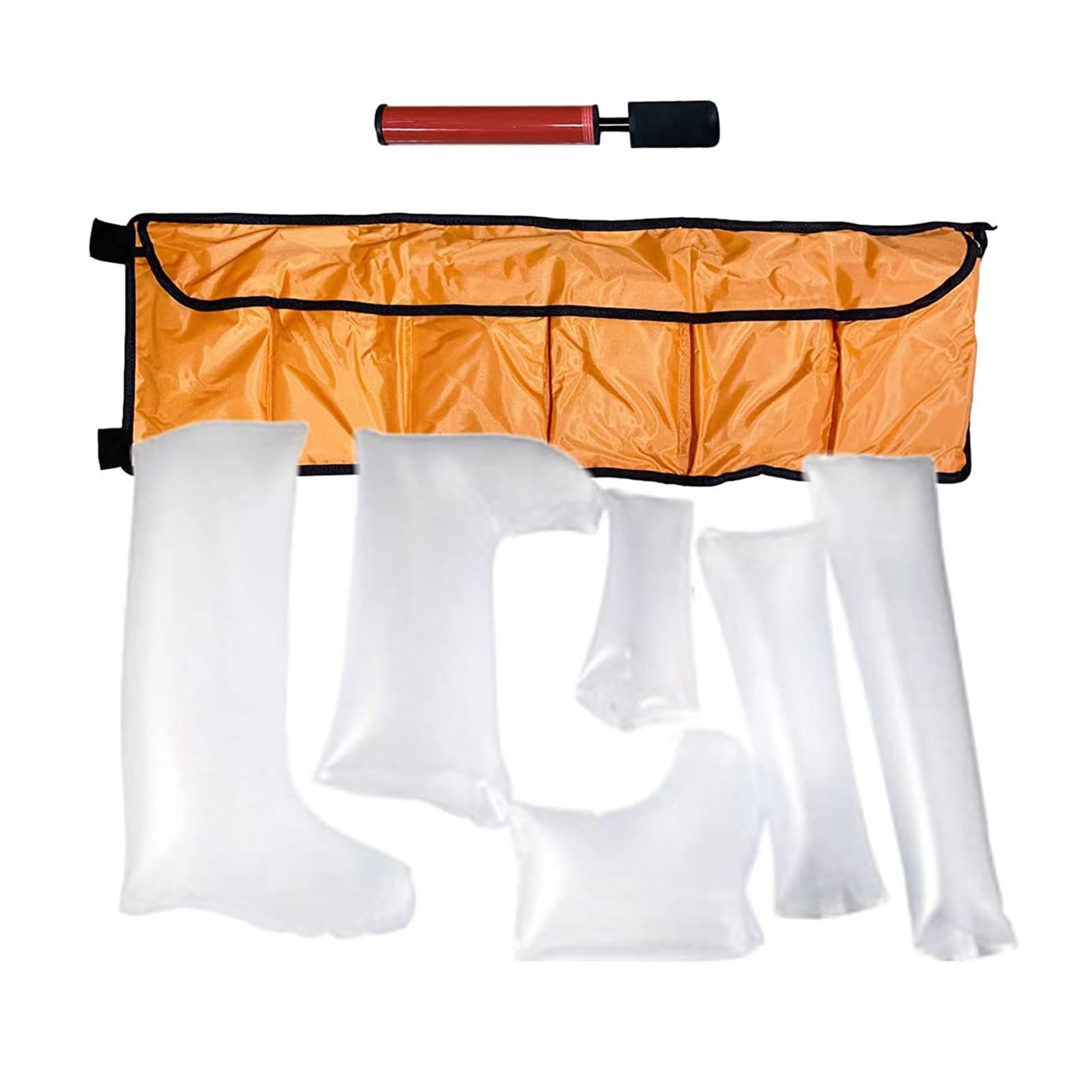 Amazon.co.jp: ポータブル応急処置エアスプリントセット(6パーツ)、PVC