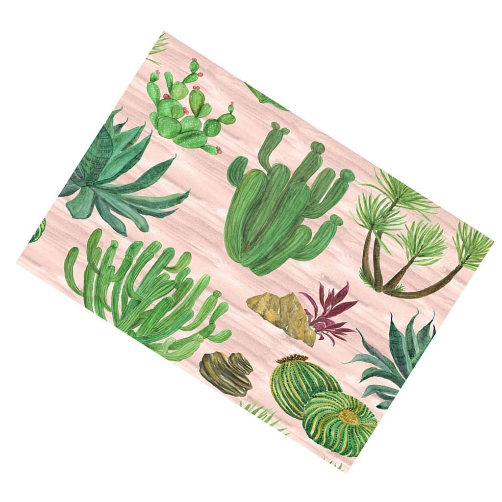 BNF®Tropical Plants Printed Table Cloth Floral Pattern Table Cover Rectangle-5|Home & Garden | Kitchen, Dining & Bar | Linens & Textiles |1Piece Tablecloth-image-31