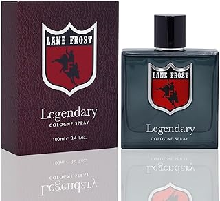 Lane Frost Legendary Cologne for Men - Orignal Western Scent for the Authentic Cowboy - Woodsy and Masculine Fragrance Spray - Long-Lasting Manly Cologne with Cedarwood and Musk Notes