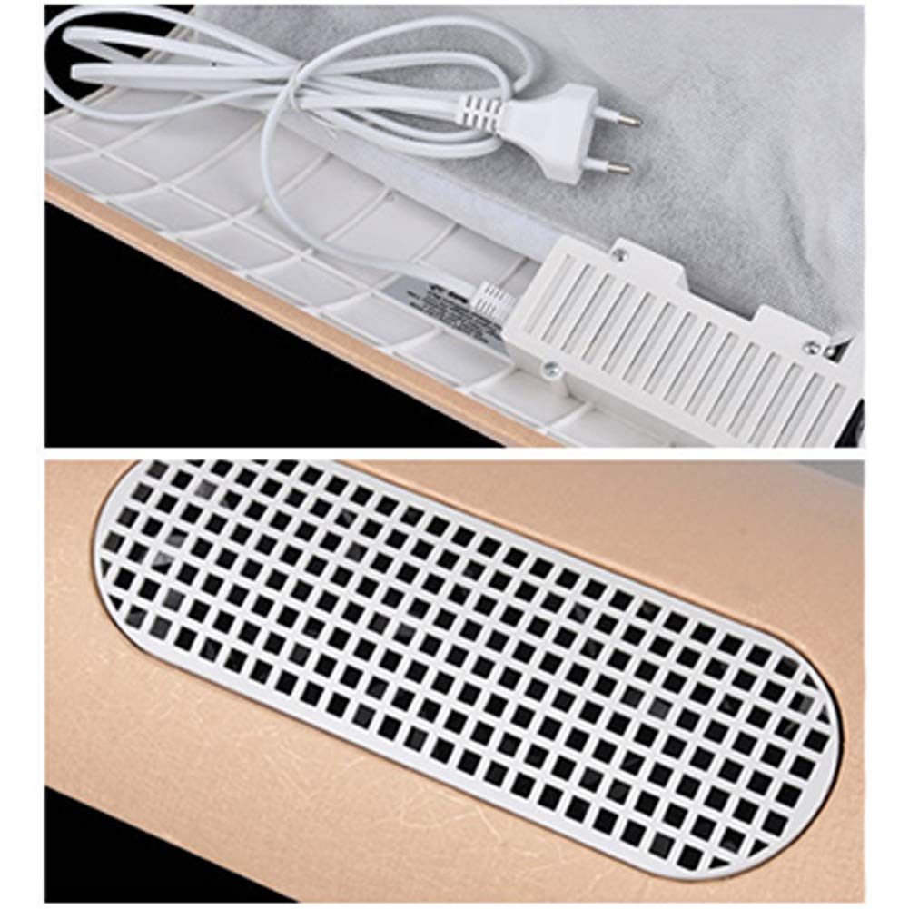 Collecteur poussière pour Ongles Salon manucure Professionnel Outil Anti-poussière Vitesse réglable 3 Ventilateurs Aspirateur Bureau Oreiller Main Double Usage avec Sac poussière