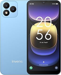 invens Note TK01 Smartphone Android débloqué, Téléphone Portable 4G Double SIM, Écran HD+ 6,52
