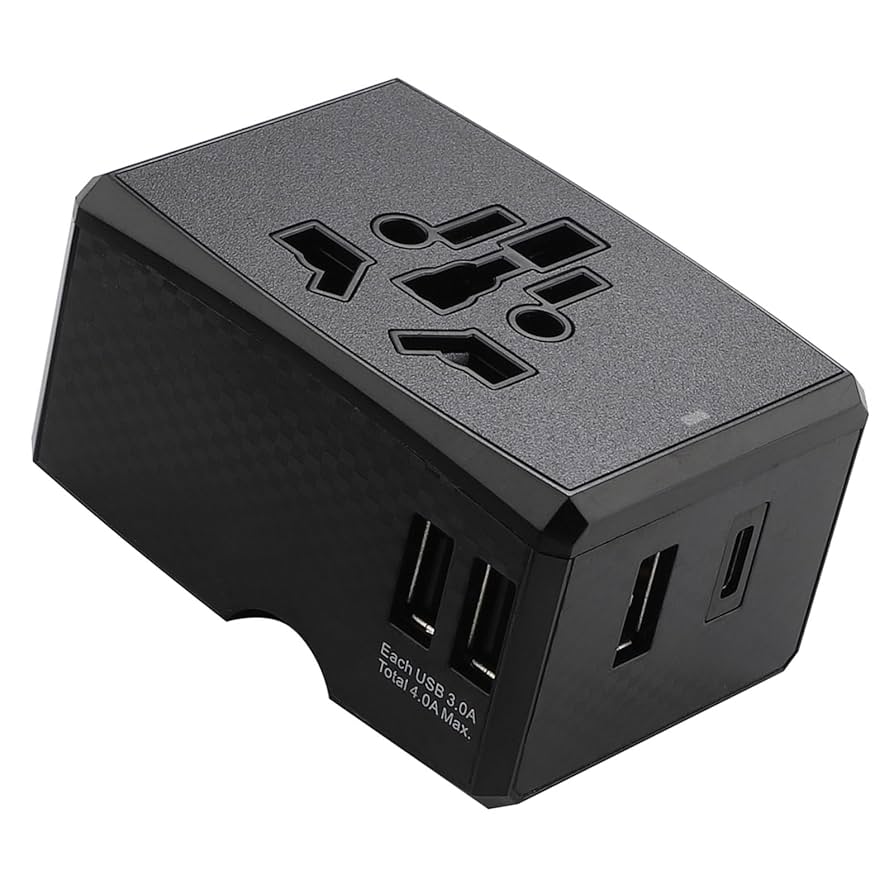 トラベレックス　変換プラグ 黒 海外旅行用 トラベレックス 変換プラグ 黒 海外旅行用 海外旅行用 2口変換