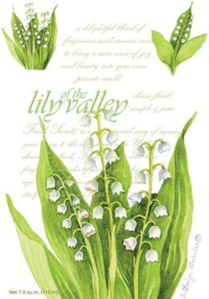 Fresh Scents Scented Sachets - Lily of the Valley, Lot of 6