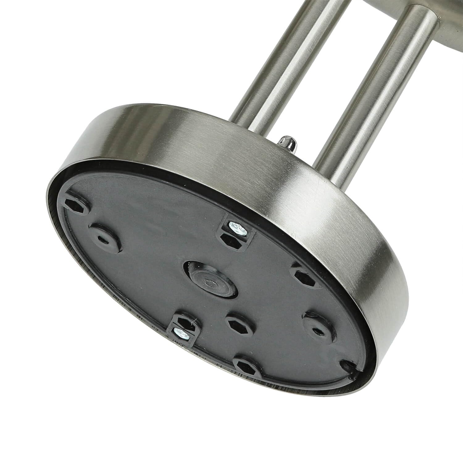 Licht-Erlebnisse Außenleuchte Wand mit Bewegungsmelder IP44 aus Edelstahl & Glas E27 einstellbar maritimes Design Wandlampe Laterne Hof Außenlampe mit Sensor
