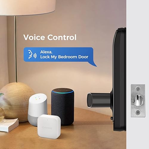 Miniatura 6 de Kucacci WiFi G2 Gateway Puente Hub Control remoto Cerradura de puerta inteligente Trabajo con TTLock Google Home Alexa Control de voz