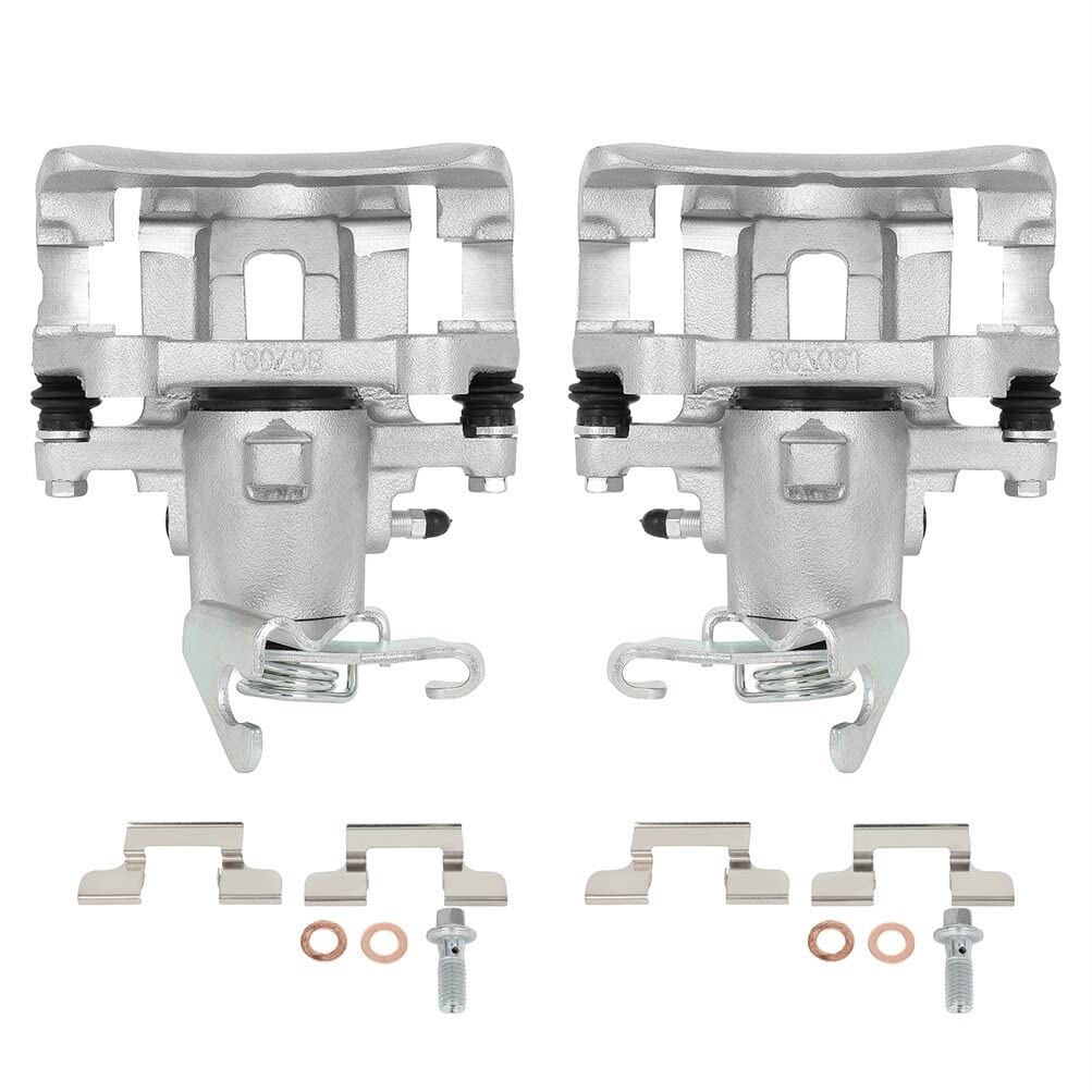 LSAILON 18B4926 18B4927 Disc Brake Caliper Assembly With Bracket For Ford For Mustang 2005-2014 - Rear Driver & Passenger Side
