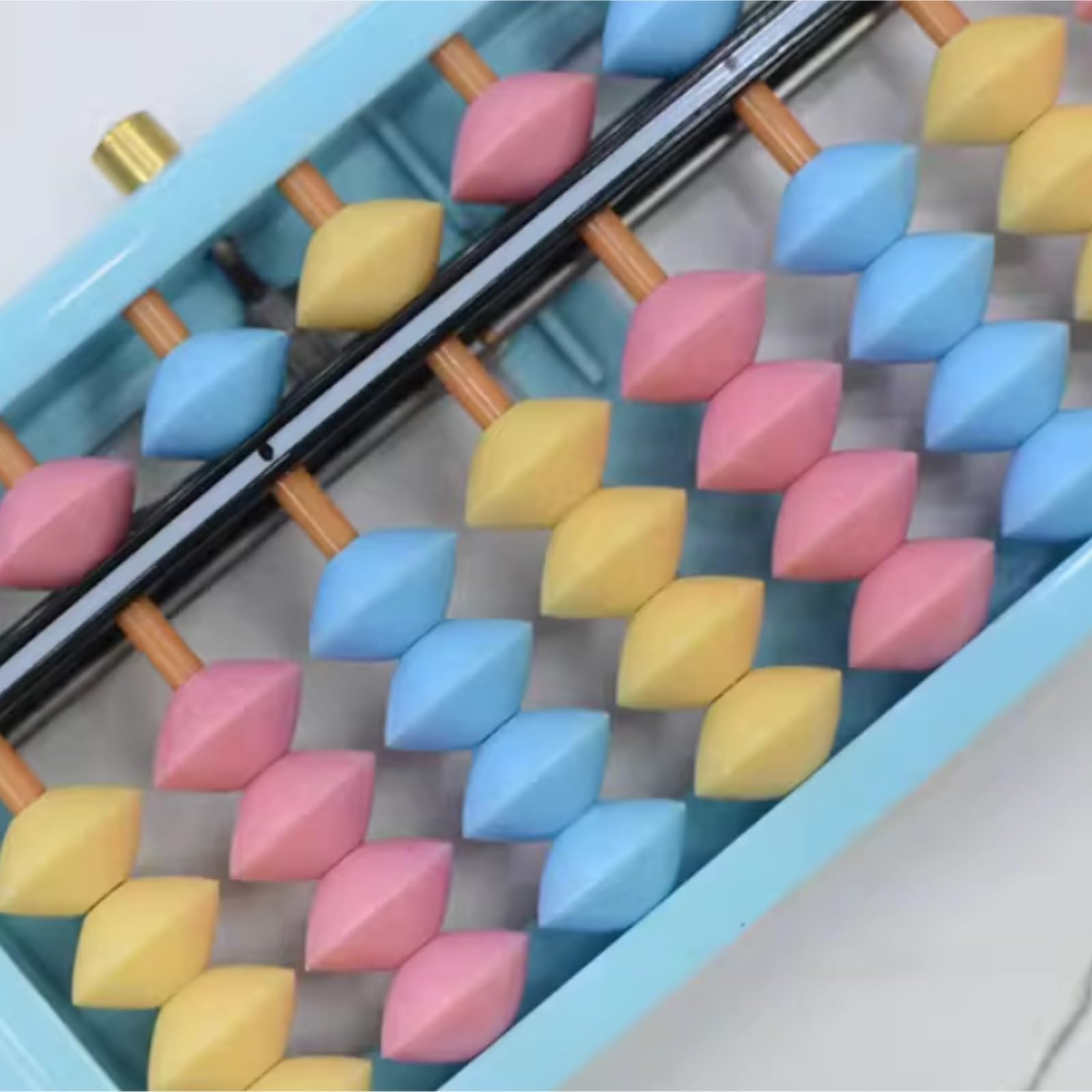 Abakus Standard Abacus Professional 17-Spalten-Rechner, Funktionales Und Pädagogisches Lernwerkzeug Rechenrahmen