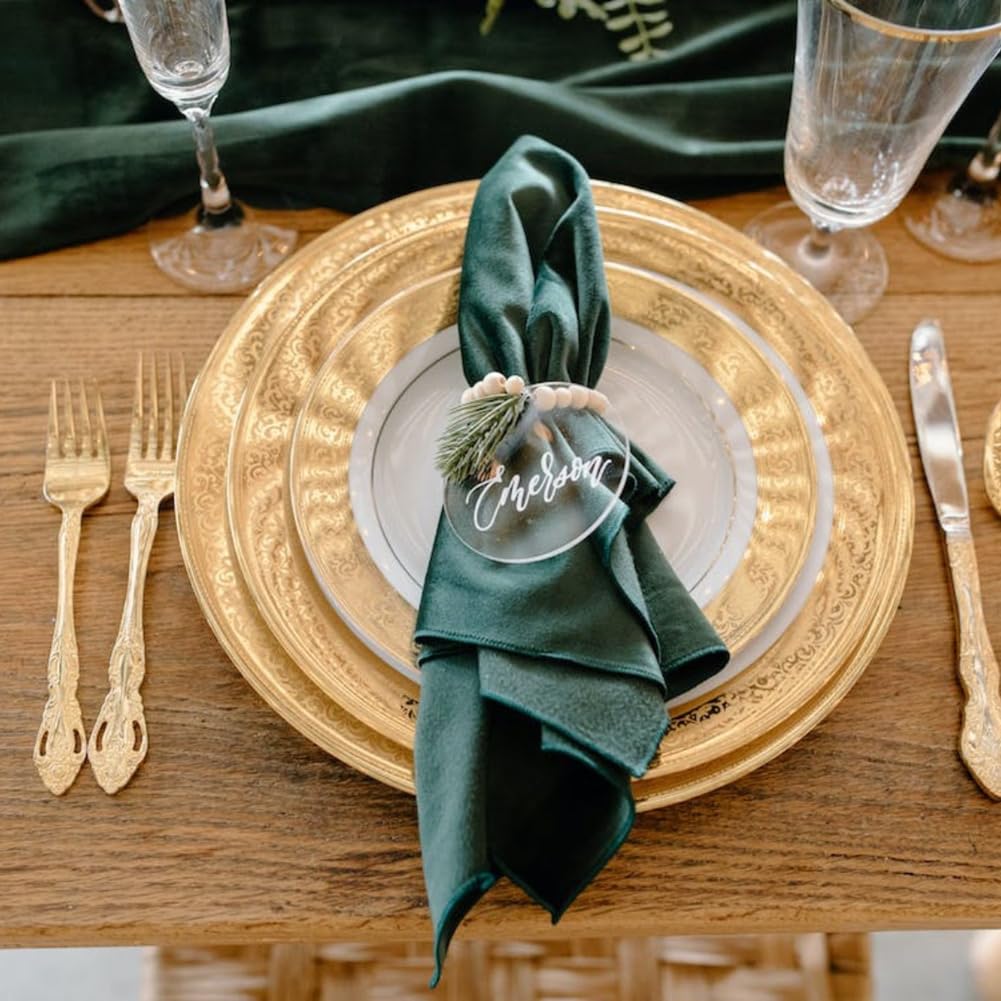 20 servilletas de terciopelo lavables servilletas de mesa reutilizables, 45 x 45 cm, suaves, cómodas, para bodas, cenas, Navidad, cumpleaños, fiestas, decoración de mesa, azul zafiro