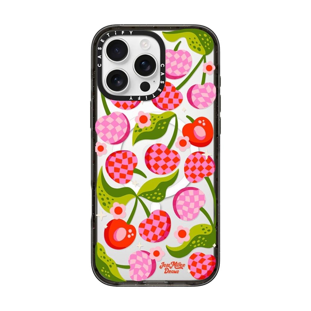 iPhone16proケース】CASETiFY ラズベリー MagSafe対応 Amazon.com