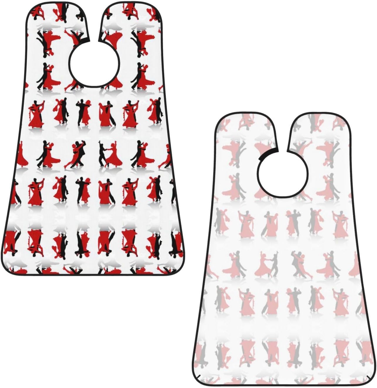 Ballroom Dance Print Beard Bib Apron, Shaving Apron For Dad, Men'S Hair Catcher For Shaving Best Gifts For Dad