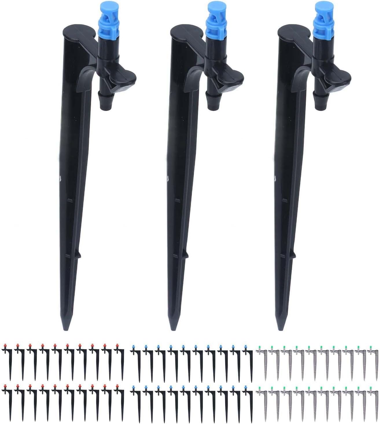 Obetuens 20Pcs/Bag Drip Emitters, Water Flow Drippers