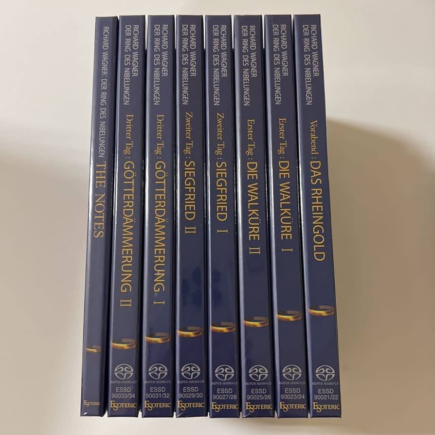 ESOTERIC 14SACD◇ワーグナー：ニーベルングの指環　青箱 ESOTERIC 14SACD◇ワーグナー：ニーベルングの指環 青箱 - メルカリ