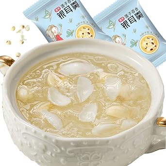 white fungus Starch Soup Powder 5.29 oz/150g 15g * 10 bags/bag Freeze dried Tremella soup, instant breakfast Congee, Chinese Dessert breakfast drink