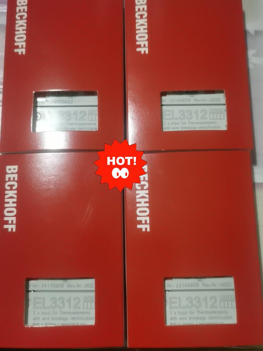 EL3312 Remaining unutilized Spare Parts for Projects