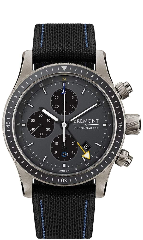 BremontTitanium Boeing Watch Model BB247-TI-GMT/DG/BR