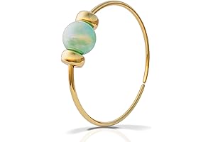 Opulent Gold Nose Ring with Enchanting Emerald