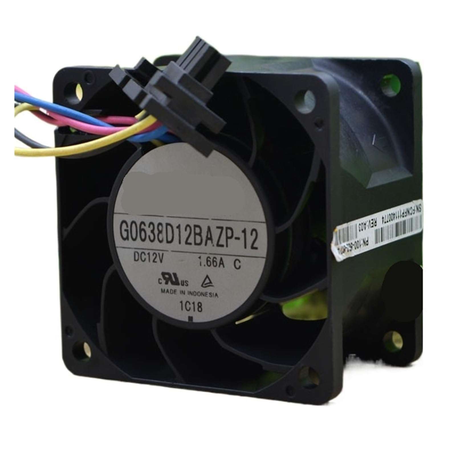 ANERTQUIH G0638D12BAZP-12 12v 1.66A 6038 60 * 38 mm Cooling Fan