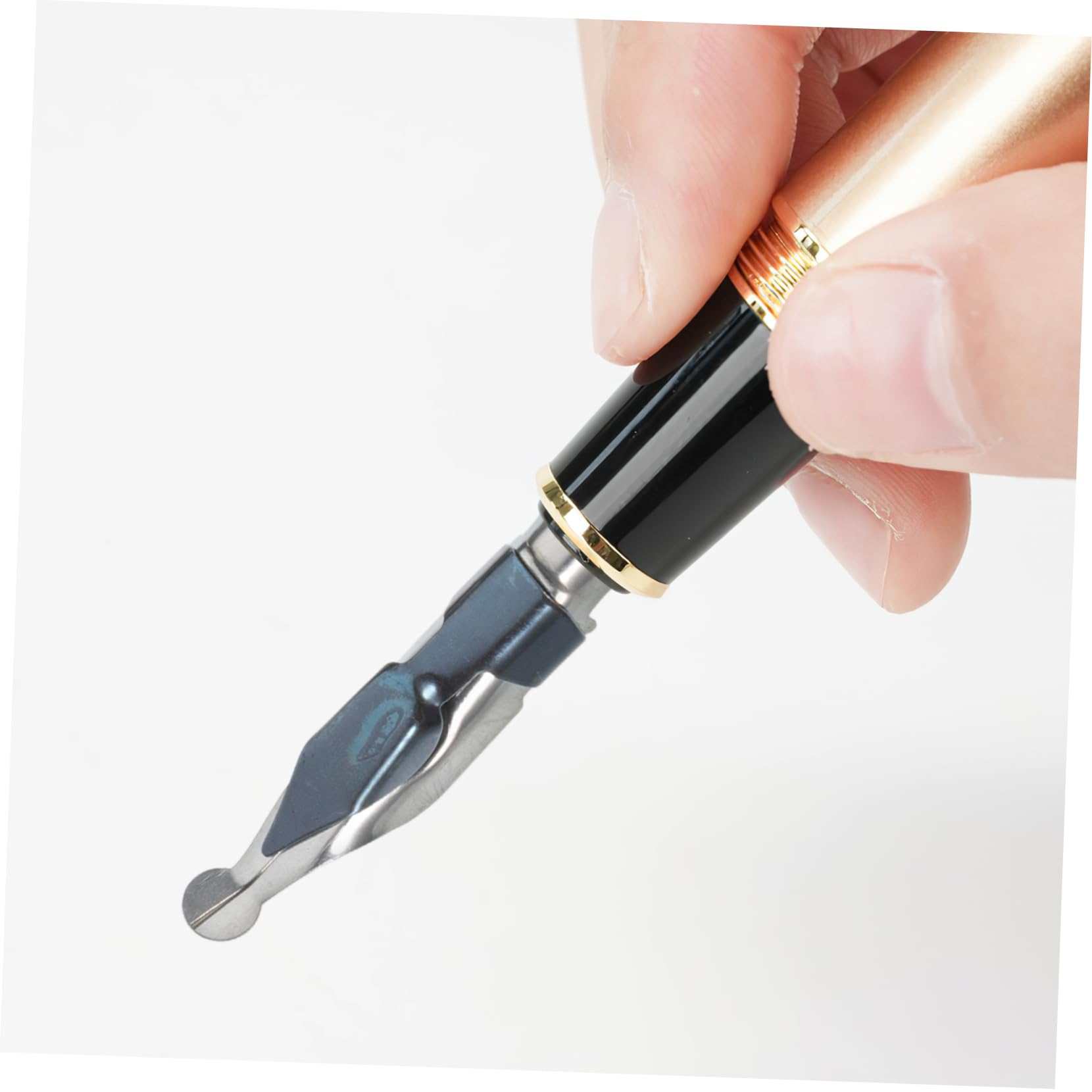 ARTIBETTER Sturdy 5pcs Dip Pen Tips Replacement Nibs for Fountain Pens Smoothing Material for Smooth Writing