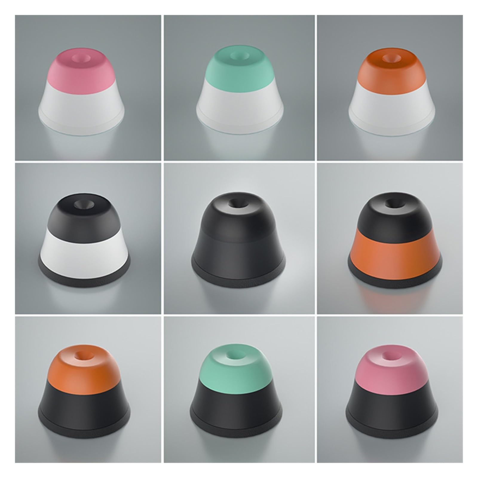 Mini-Mixer, elektrischer Flüssigkeits-Nagellack, Tattoo-Tinten-Shaker, 3000 U/min, Reagenzglas-Shaker, Labor-Mischmaschine(Noir)