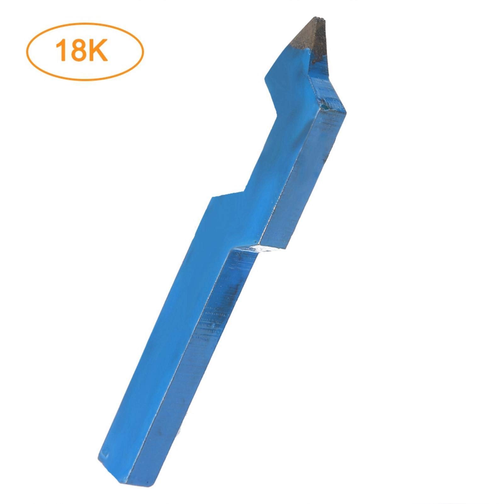 Punzone per gioielli Timbro, Punzone per metallo Timbro per acciaio Strumento per marcatura di design curvo per stampo per gioielli Anello per punzonatura di bracciali Gioielli in metallo (18K)