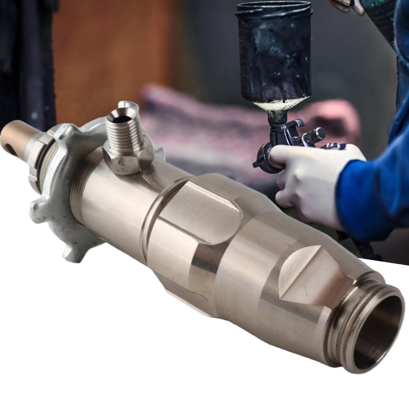 Sprühpumpe aus Edelstahl, Langlebig und Effizient, für Professionelle Sprühmaschine, 20 cm Länge