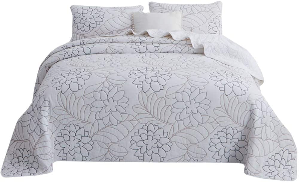Housse de couette Queen Size respirante parure de lit quatre saisons thermorégulatrice