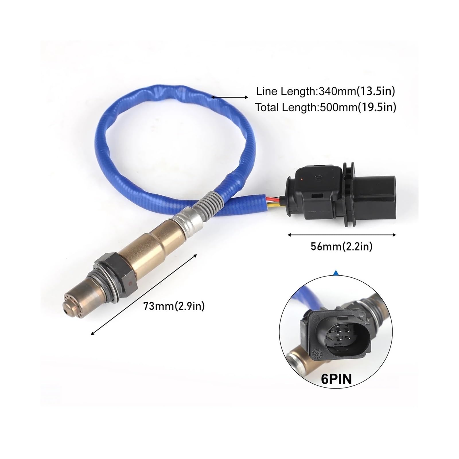 LSU 4.9 szerokopasmowy czujnik tlenu Lambda O2 dla 30-4110 30-0300 30-0310 serii X AFR kontroler liniowy szerokopasmowy 02 Gauge
