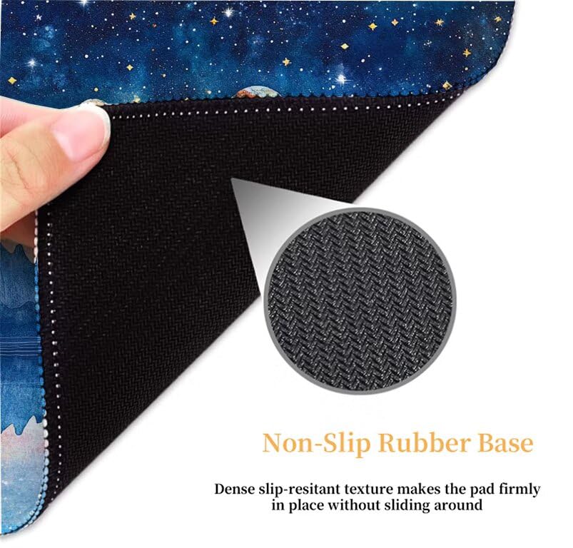 Tapis souris XXL imperméable pour protéger le bureau des liquides - 5
