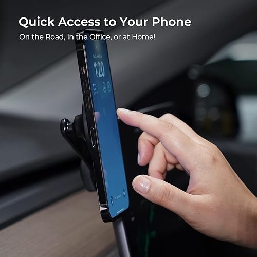 Miniatura 6 de iOttie Terus MagSafe - Soporte de monitor compatible con Tesla Model 3 y Model Y. Compatible con iPhones MagSafe, incluyendo iPhone 121314151617