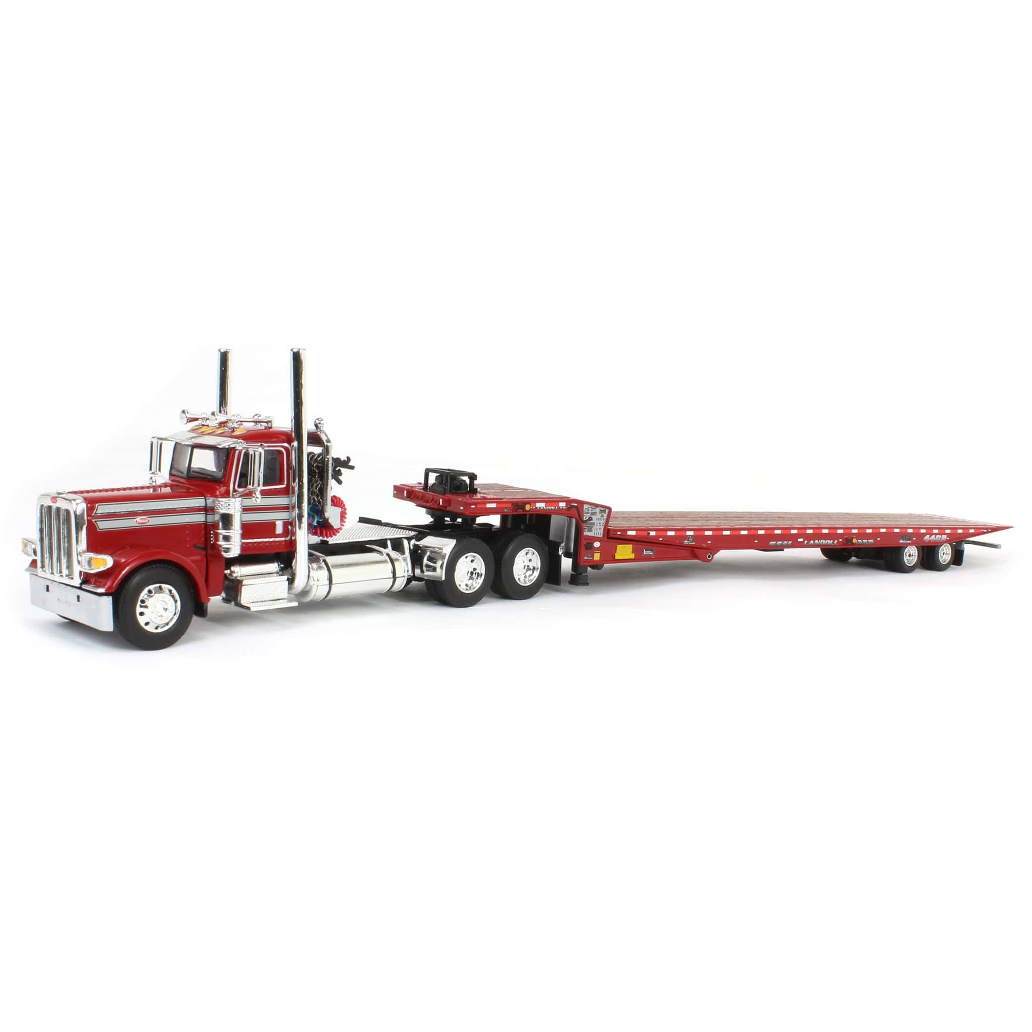 Amazon.com: First Gear DCP 1/64 Red Peterbilt 389 Day Cab Landoll