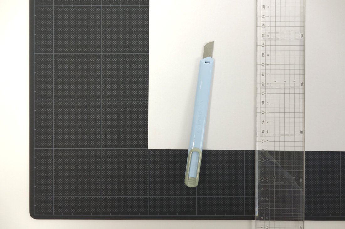 Ma-43D dwustronna mata do cięcia grubość 3 mm 600 x 450 mm czarna (import z Japonii)