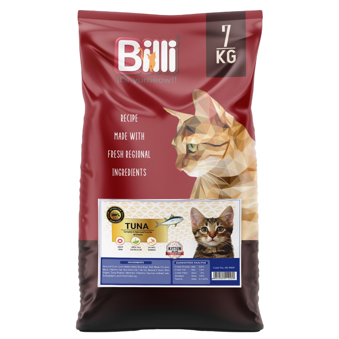 BilliKitten Real Tuna Fish Cat Food 7 kg