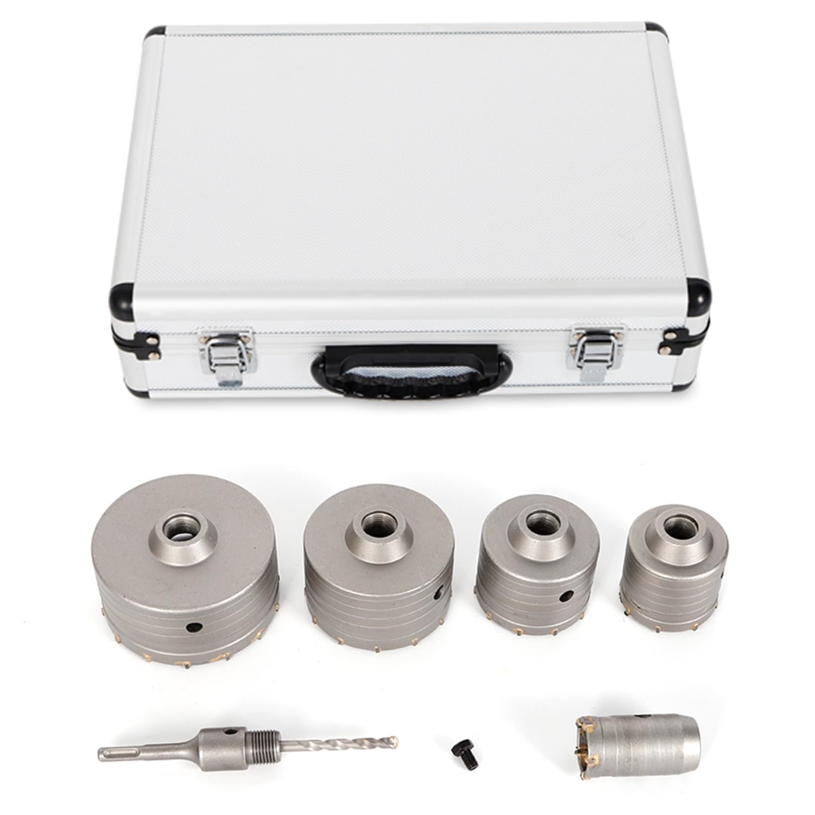 Zestaw wierteł do betonu Ø 40°68°80°100°120 mm z adapterem SDS-Plus