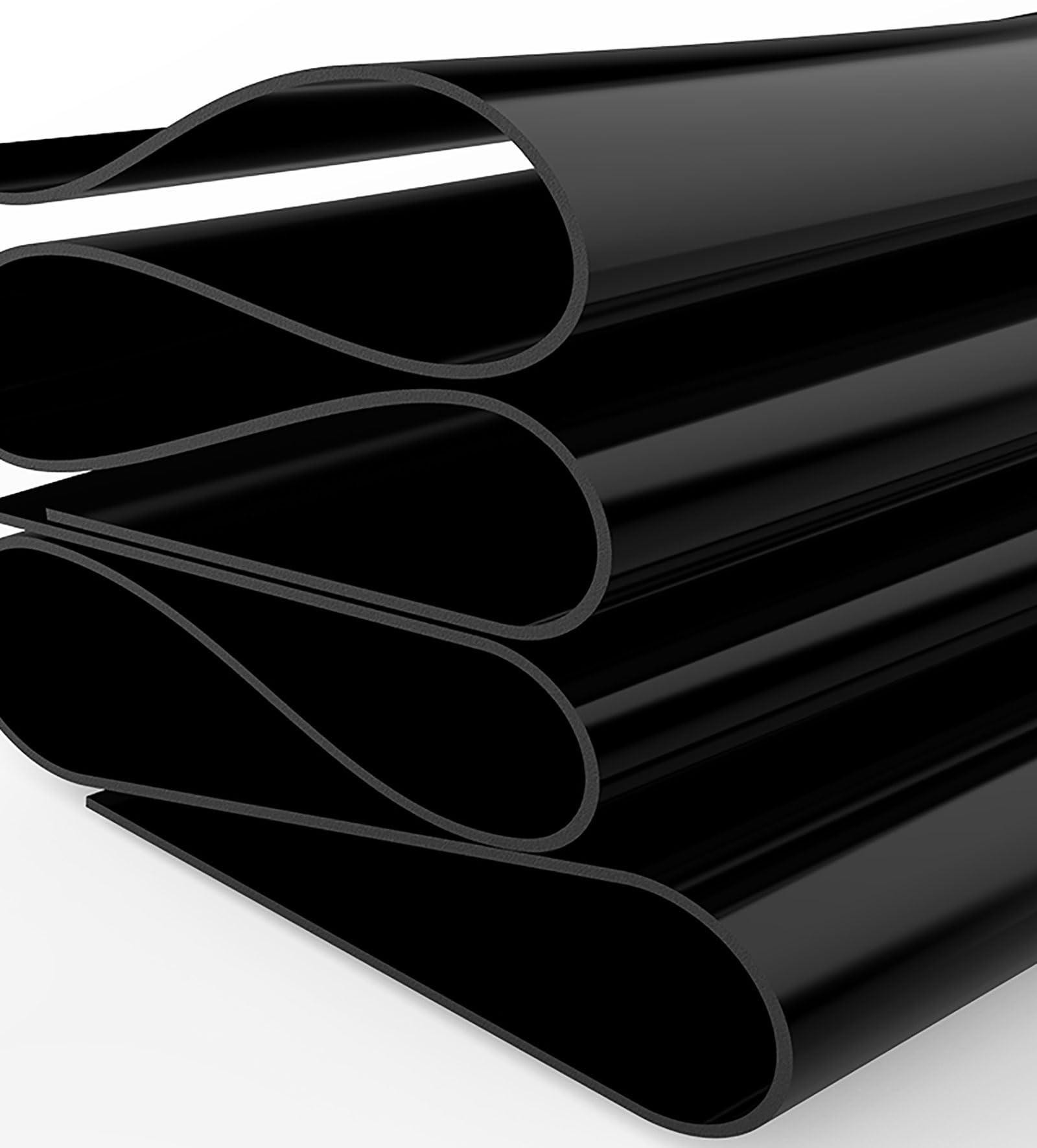 COYOUCO Foglio di Gomma Neoprene, Foglio di Gomma, 500X500mm, Spessore 1-10Mm, per Guarnizioni Fai-da-Te, Pastiglie, Guarnizioni, Pavimenti, Ammortizzazione di Anti-Vibrazione, Antiscivolo,3mm