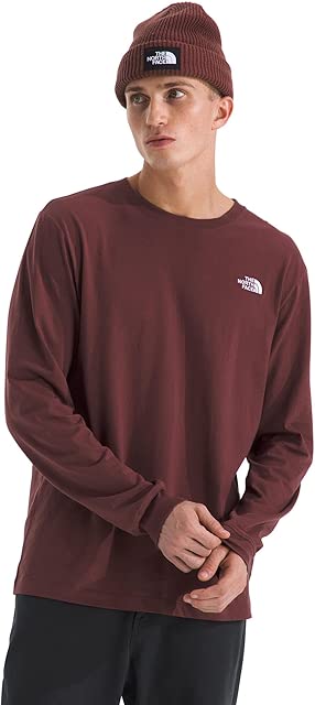 The North Face Men's Evolution Simple Dome Long-sleeve Tee | Cotton Shirt With the Classic Logo