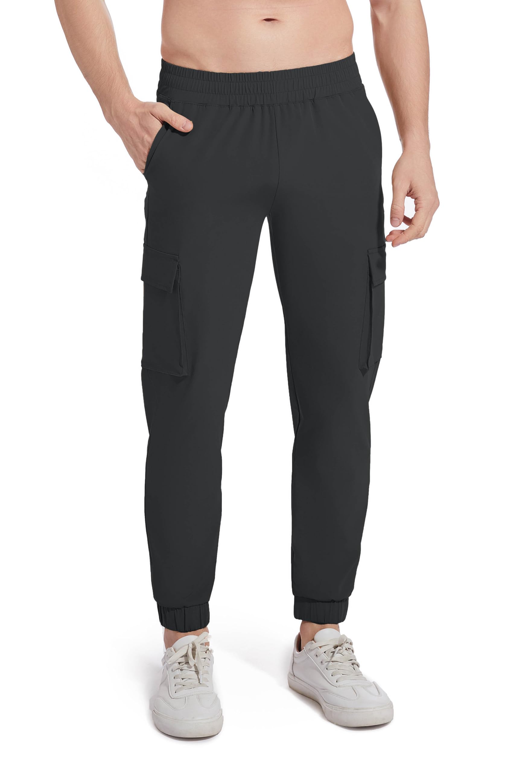 Cargo Joggers for Short Men 27